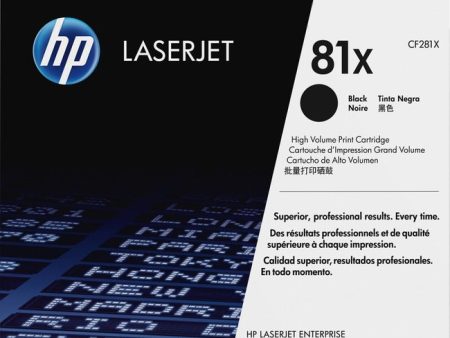 HP 81X Original Toner Cartridge - Single Pack For Sale