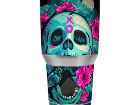 Skull Dia De Los Muertos Design Bird Ozark Trail 20oz Tumbler Skin Cheap