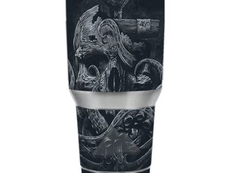 Skull Anchor Octopus Under Sea Ozark Trail 20oz Tumbler Skin Online now