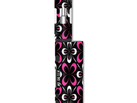 Abstract Pink Black Pattern Kangertech Subox Nano Skin on Sale