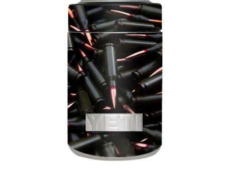 Bullets Black Yeti Rambler Colster Skin Supply