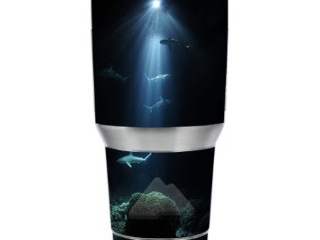 Under The Sea Sharks Ozark Trail 20oz Tumbler Skin Online now