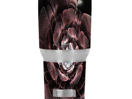 Abstract Rose Flower RTIC 30oz Tumbler Skin Online Sale