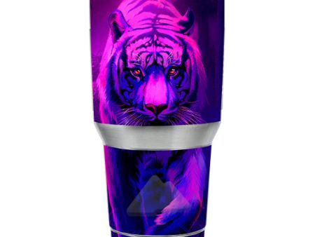 Tiger Prowl Pink Purple Neon Jungle Ozark Trail 20oz Tumbler Skin Online now