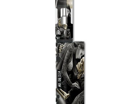 Biker Skeleton Full Moon Tattoo Kangertech Subox Nano Skin For Sale