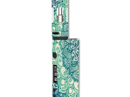 Blue Green Mandala Pattern Kangertech Subox Nano Skin Hot on Sale