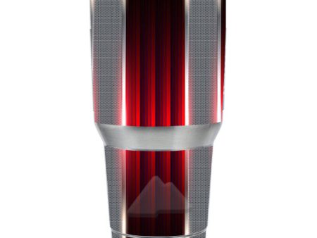 Red Metal Pattern Screen Ozark Trail 20oz Tumbler Skin Hot on Sale