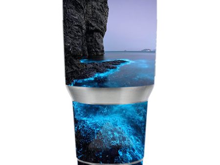 Paradise Sea Wall Cliffs Glowing Water Ozark Trail 20oz Tumbler Skin Fashion