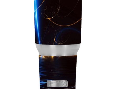 Abstract Light Tracers RTIC 30oz Tumbler Skin Fashion