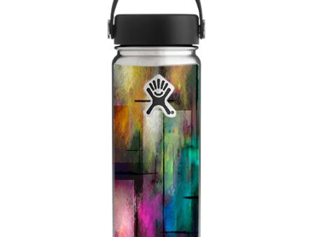 Colorful Paint Modern Hydroflask 18oz Wide Mouth Skin Online now