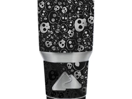 Skulls Pattern Denim Look Ozark Trail 20oz Tumbler Skin Sale