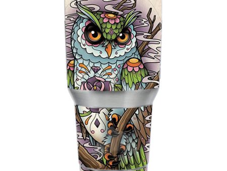 Owl Painting Aztec Style Ozark Trail 20oz Tumbler Skin Sale