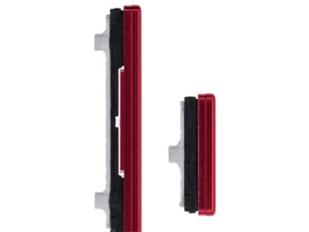 For Samsung Galaxy Note 10 Plus N975F Replacement Power And Volume Hard Buttons (Red) Sale