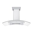 ZLINE Ducted Vent Wall Mount Range Hood in Stainless Steel with Built-in ZLINE CrownSound Bluetooth Speakers (KN4CRN-BT) Sale