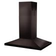 30  ZLINE CrownSound Ducted Vent Island Mount Range Hood in Black Stainless Steel with Built-in Bluetooth Speakers (BSGL2iNCRN-BT-30) Supply